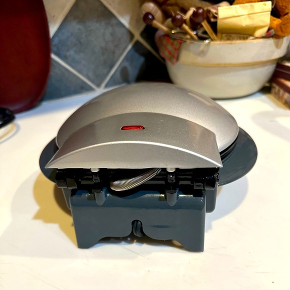 VTG GT XPRESS 101 MEAL SANDWICH DESSERT SILVER ELECTRIC COOKER GRILL 10”x9.5” - Picture 6 of 9